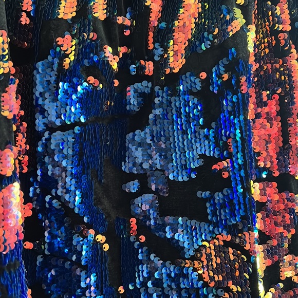 Zara Sequin Mini Skirt - Picture 4 of 4